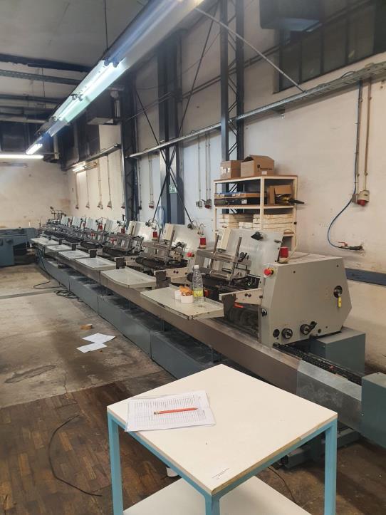 Used BREHMER HS250 Bookbinding machine for Sale (Auction Premium) | NetBid Industrial Auctions